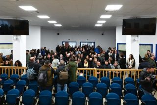 Εισαγγελική παρέμβαση για την αίθουσα της δίκης των Τεμπών